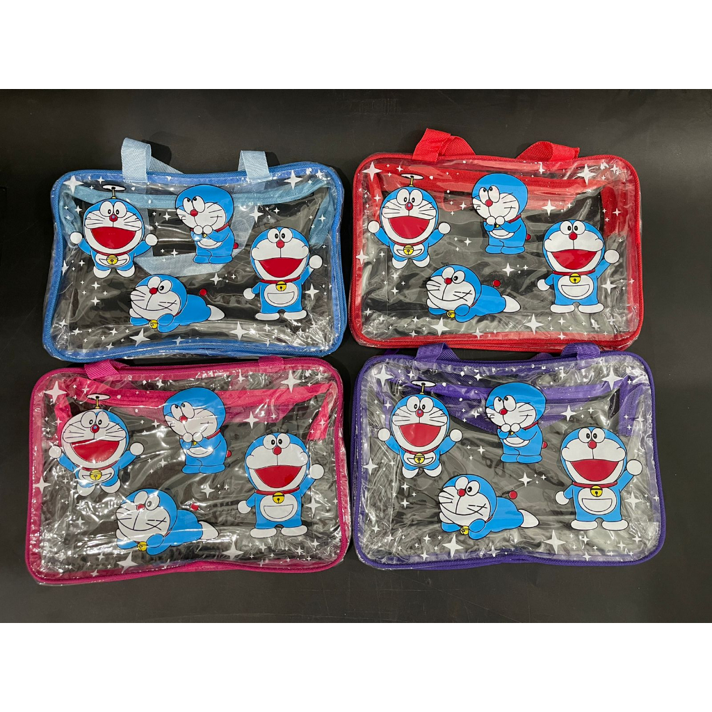 tas jinjing make up / pouch tenteng bening / tas tenteng bening anti basah waterproof cocok untuk peralatan mandi saat travelling,  tempat kosmetik, buku, atk, dll