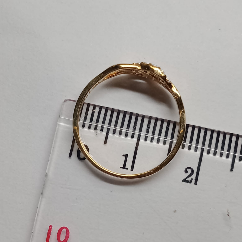 Cincin Emas 17K - 1.25 Gr Kadar 750 - CBS100000028