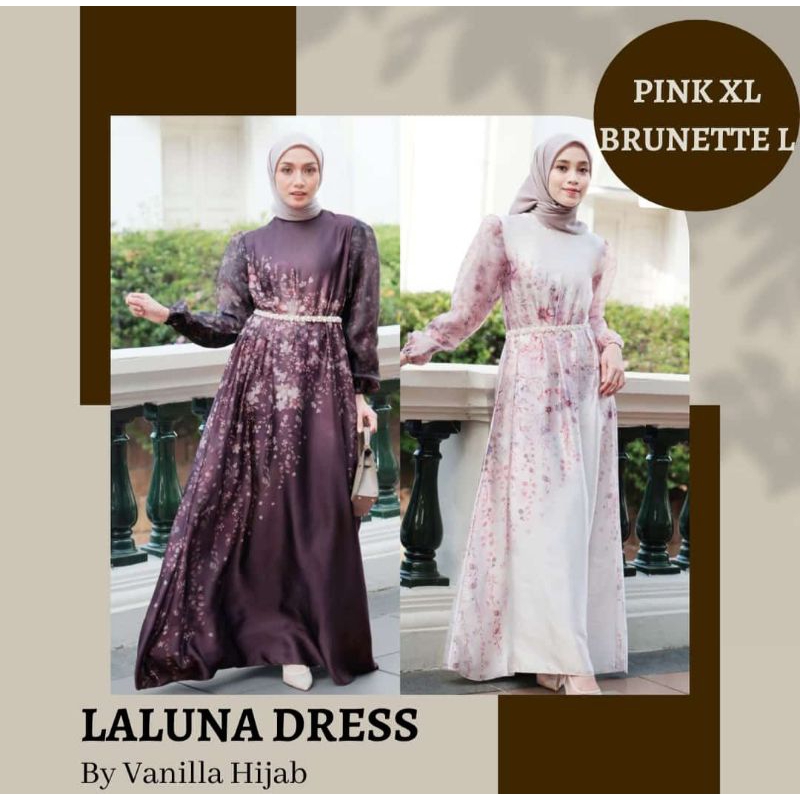 LALUNA DRESS BY VANILLA HIJAB VANILLAHIJAB