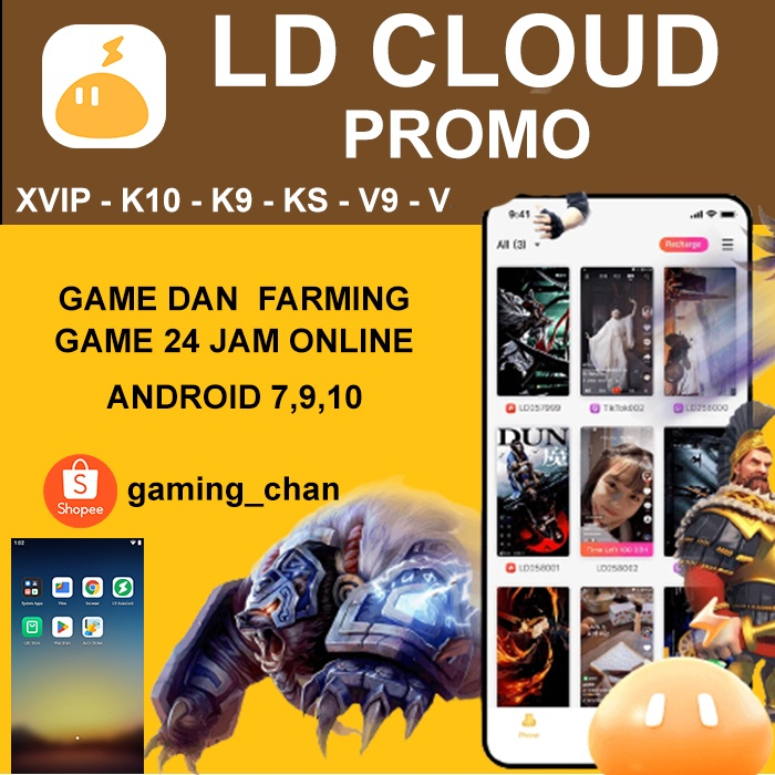 Aplikasi LDCloud Harian
