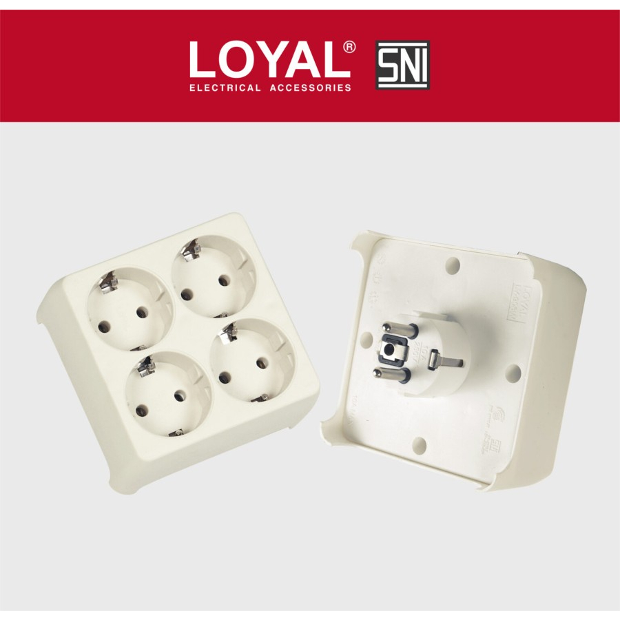 STOP KONTAK 4 IN 1 LOYAL