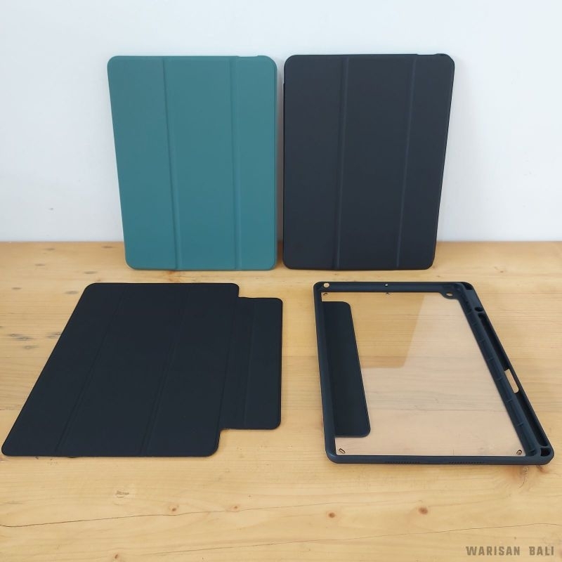 Cover case Akrylic transparan bisa pisah ipad 5,6,7,8,9,10 ipad Air Mini Pro smartcase ipad akrilik