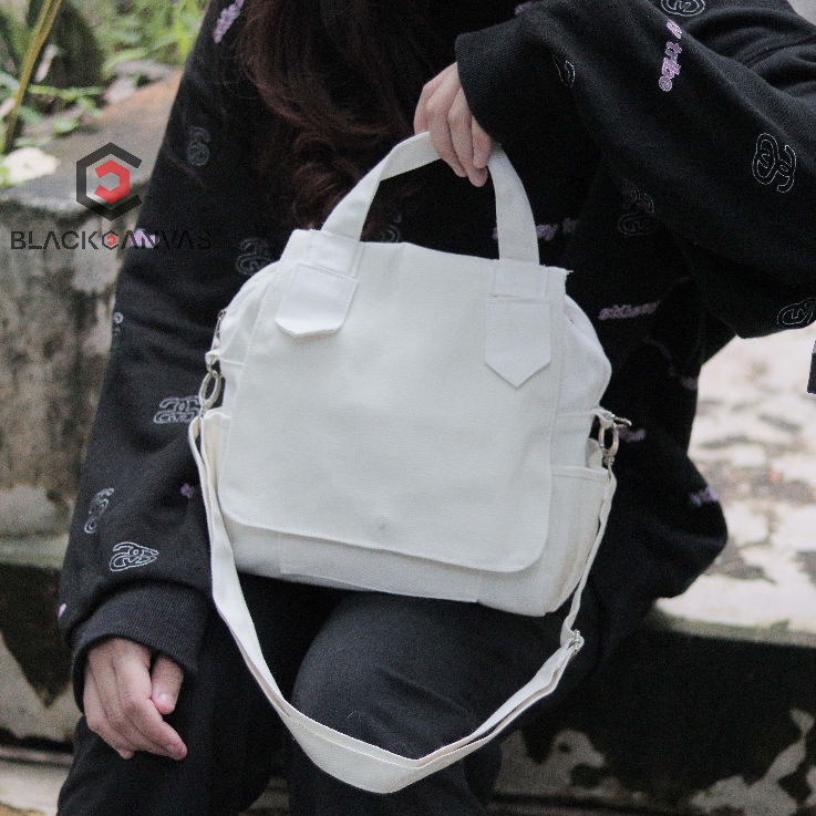 Tas Selempang HYUGA.id Canvas Premium 100% Cotton