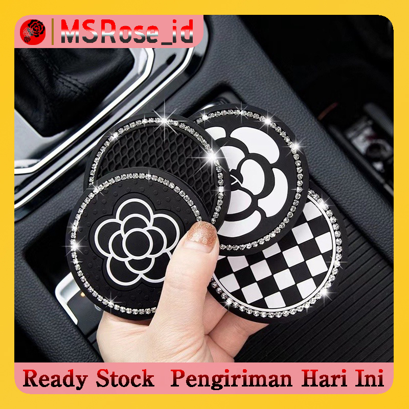 Matras pad Penyimpanan Bahan Silikon anti Slip Untuk Dekorasi interior Mobil/2pcs