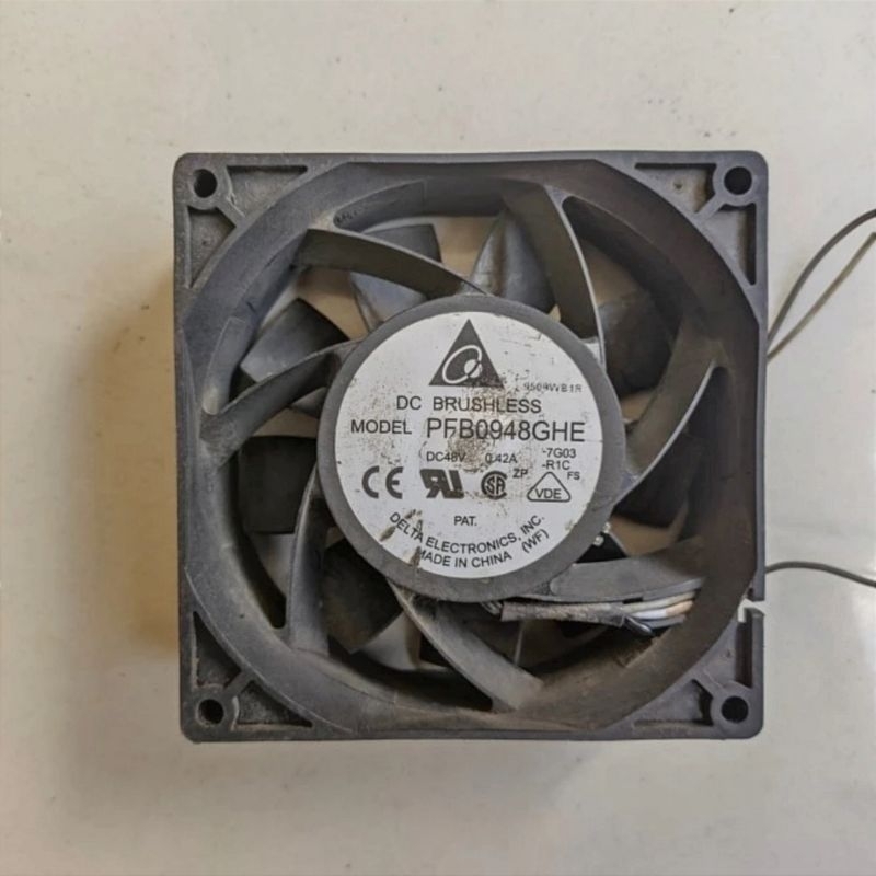 FAN DC 9 cm x 9 cm 24V|48V 0.42A fan dc delta high speed