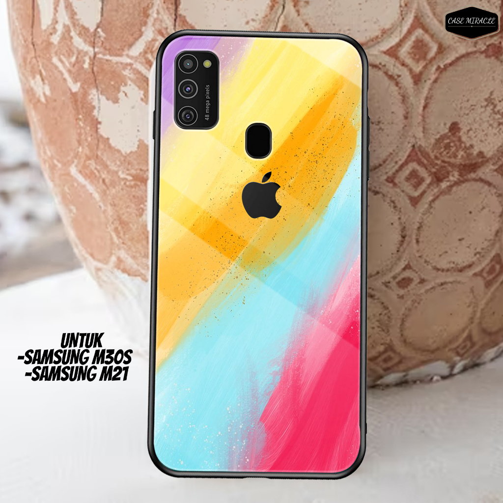 Case SAMSUNG M30S / SAMSUNG M21 - Casing SAMSUNG M30S Terbaru CASE MIRACLE [ MOTIF 64 ] Cassing Hp -