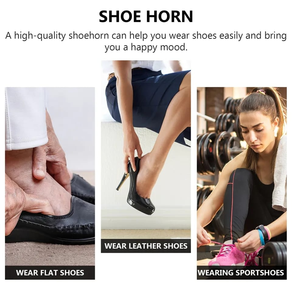 SHOE HORN AKSESORIS SEPATU PRIA WANITA SENDOK SEPATU KUALITAS PREMIUM HORN