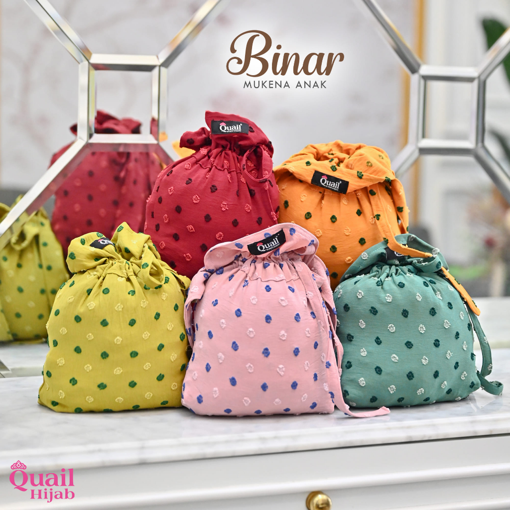 Quail Hijab - BINAR MUKENA ANAK ORI QUAIL