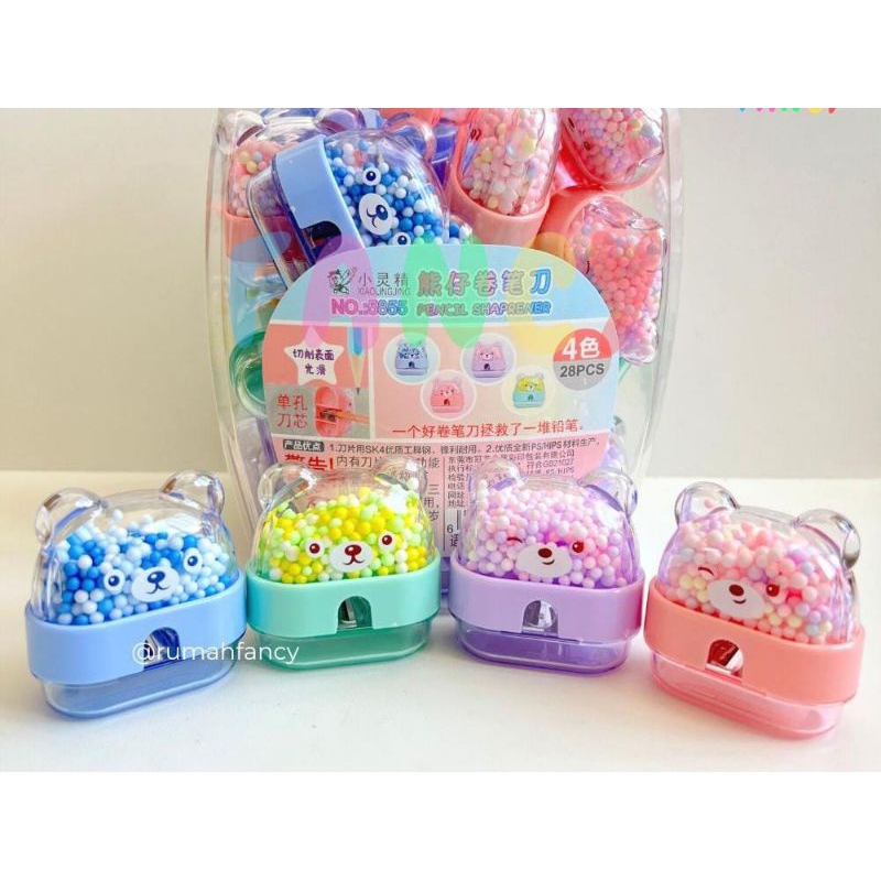 

(1PC)RAUTAN R-5855 BEAR ADA HIASAN BIJI GABUS CUTE