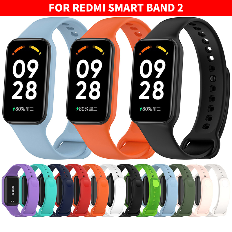 Tali✅Redmi Band 2 / Tali Redmi Smartband 2 Silicone Warna Polos