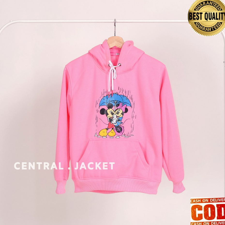 HOODIE REMAJA PEREMPUAN KARAKTER MICKEY - SWEATER PEREMPUAN DAN LAKI TEBAL PREMIUM