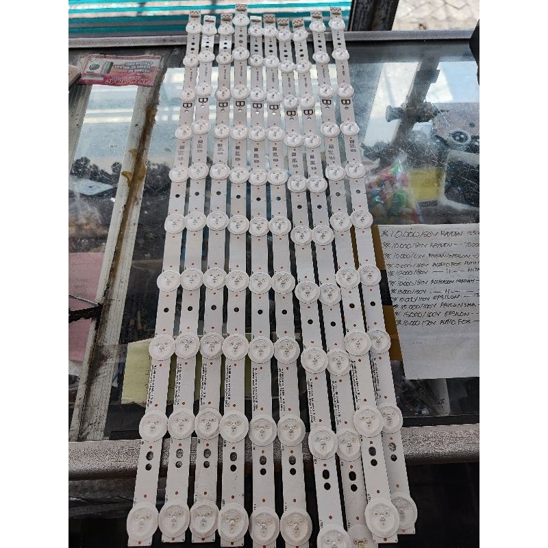 backlight tv 10 kancing 3v