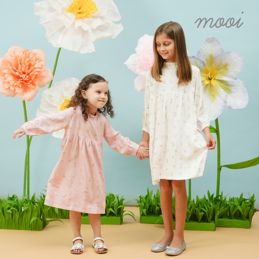 Mooi KYNA DRESS Anak Perempuan / Dress Anak Perempuan Raya Collection