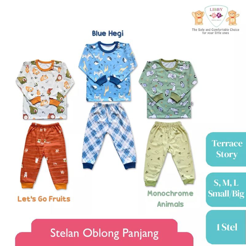 Libby stelan oblong panjang S.M.L.2L.XL.XXL