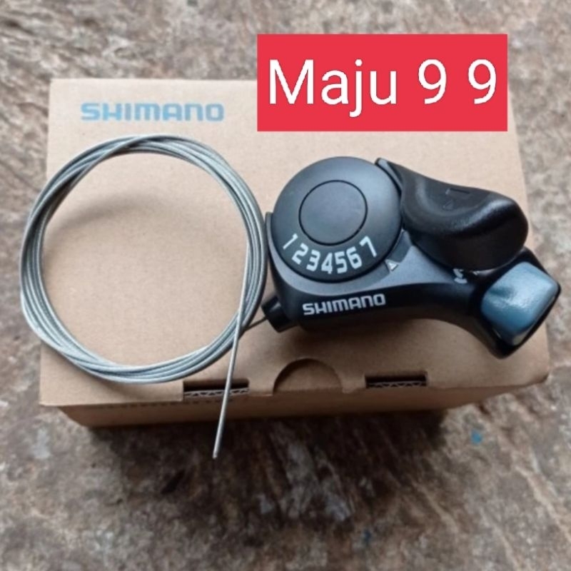 Shifter 7 Speed Shimano / Operan gigi Sepeda Lipat Mtb Shimano TX-30 7 sp Original