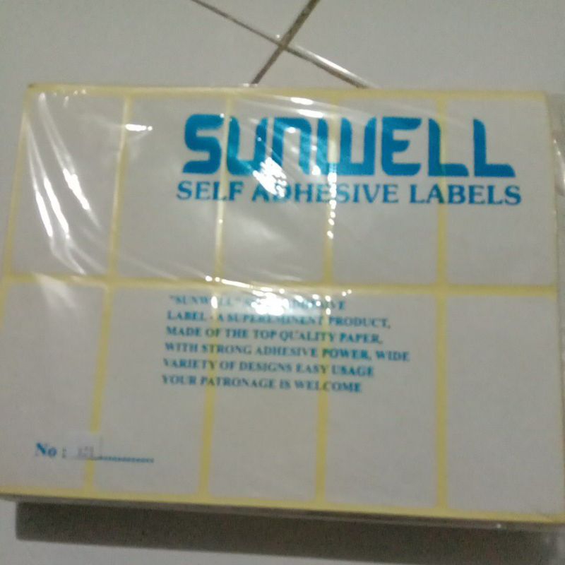 

lebel harga besar 1pac isi 7 lembar