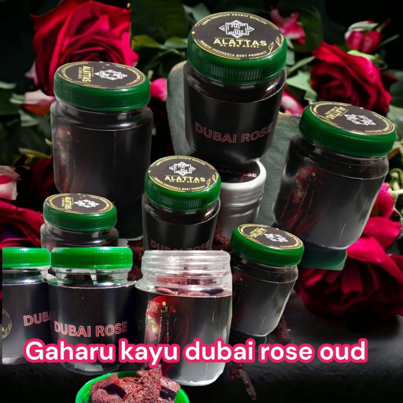 kayu gaharu Dubai rose oud