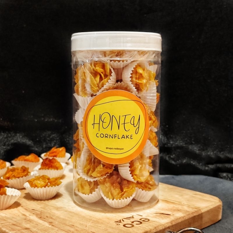 

Honey Cornflake - kue lebaran - kukis raya kekinian murah