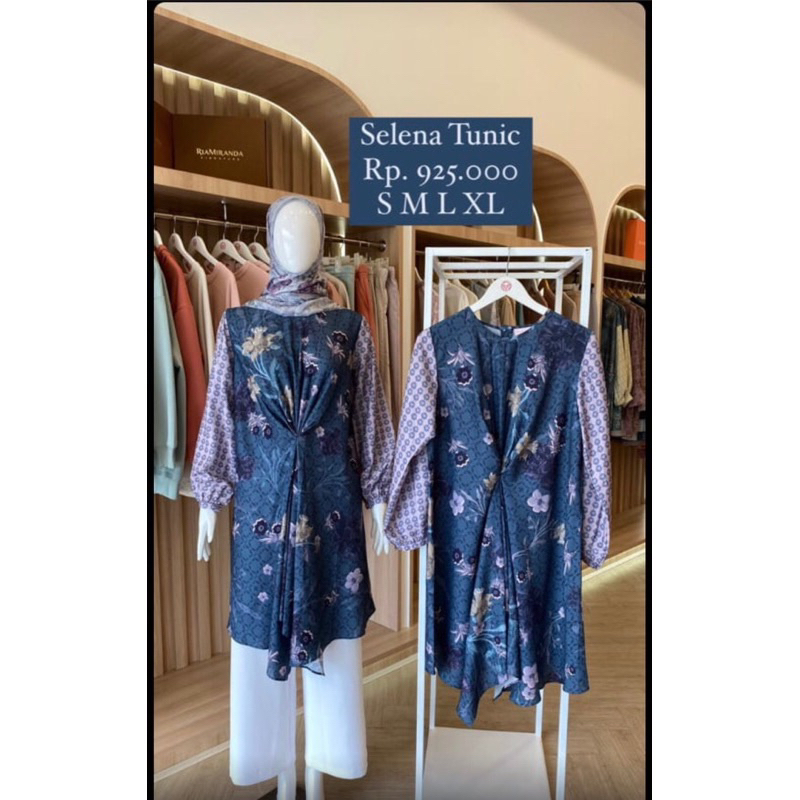 SELENA SALENA TUNIK TUNIC RIA MIRANDA XL kama series (special edition) PRELOVED