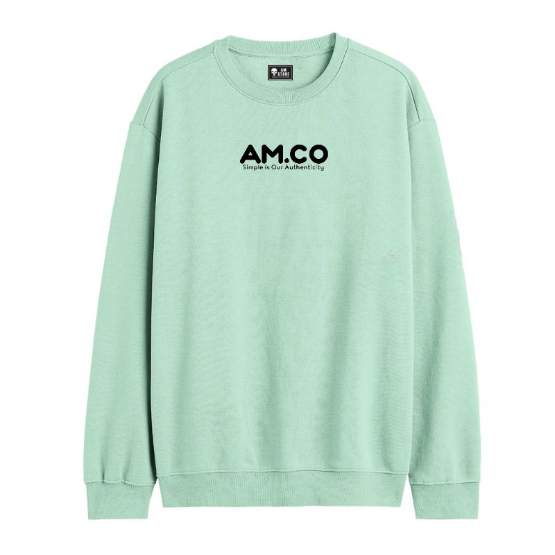 AMSTORE- Sweater Crewneck oversize jumbo motif simple big size pria wanita size xxxl xxxxl xxxxxl.