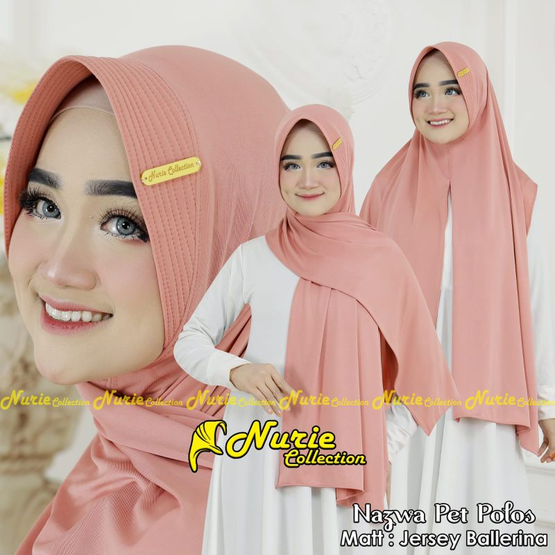 [ORI NURIE] PASHMINA NAJWA PET POLOS//PASHMINA INSTANT