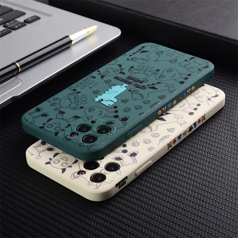 Case Little Monster Realme C31 Casing Softcase TPU Dove With pelindung kamera