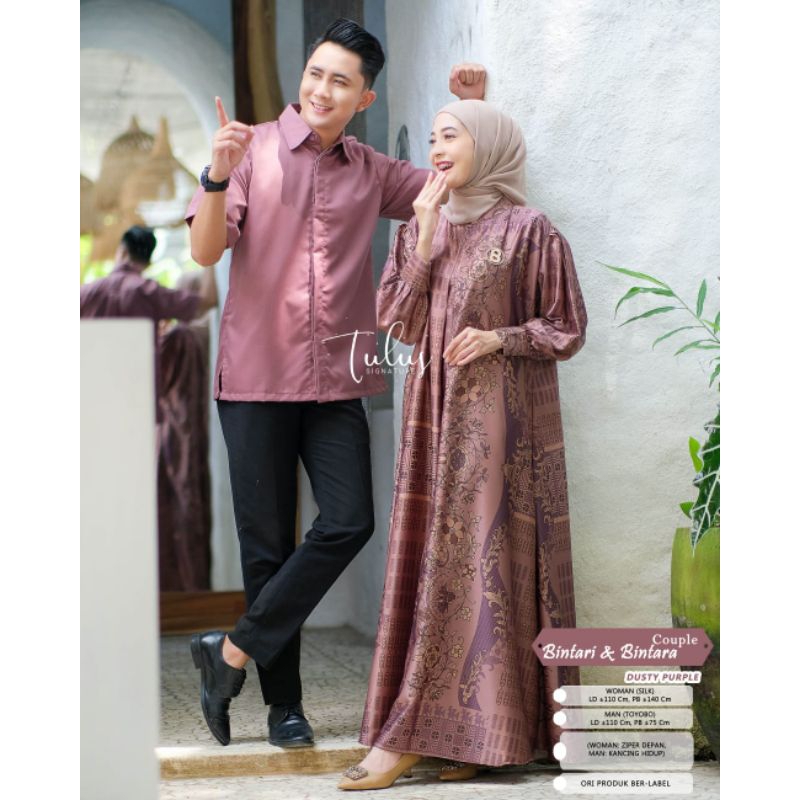 BINTARA &amp; BINTARI COUPLE BY TULUS SIGNATURE / BAJU COUPLE LEBARAN PREMIUM 2023