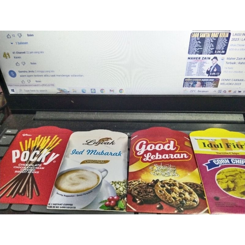 

amplop lebaran (10pcs) murah model ciki