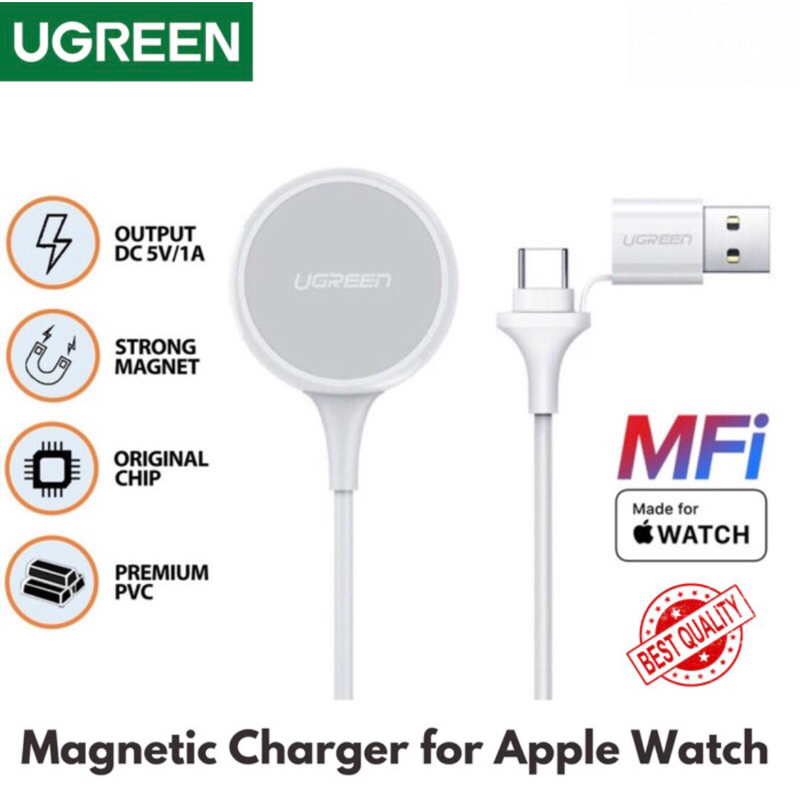 Ugreen Kabel Charger Mfi iWatch Magnetic Aple Watch