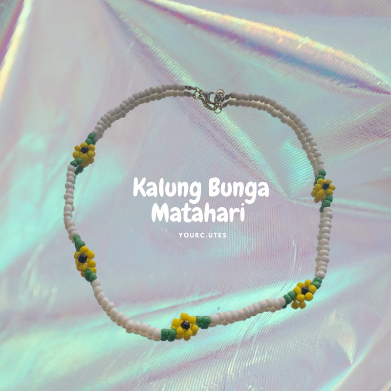 Kalung Bunga Matahari