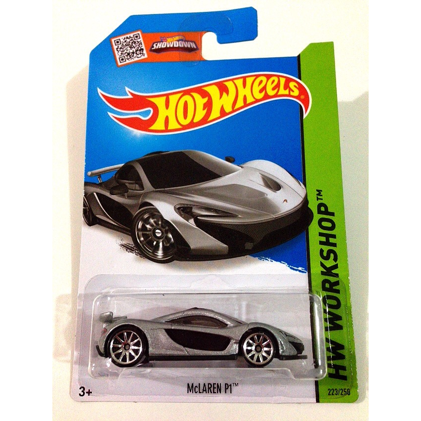 Hot Wheels HW 2015-223 Silver - McLaren P1