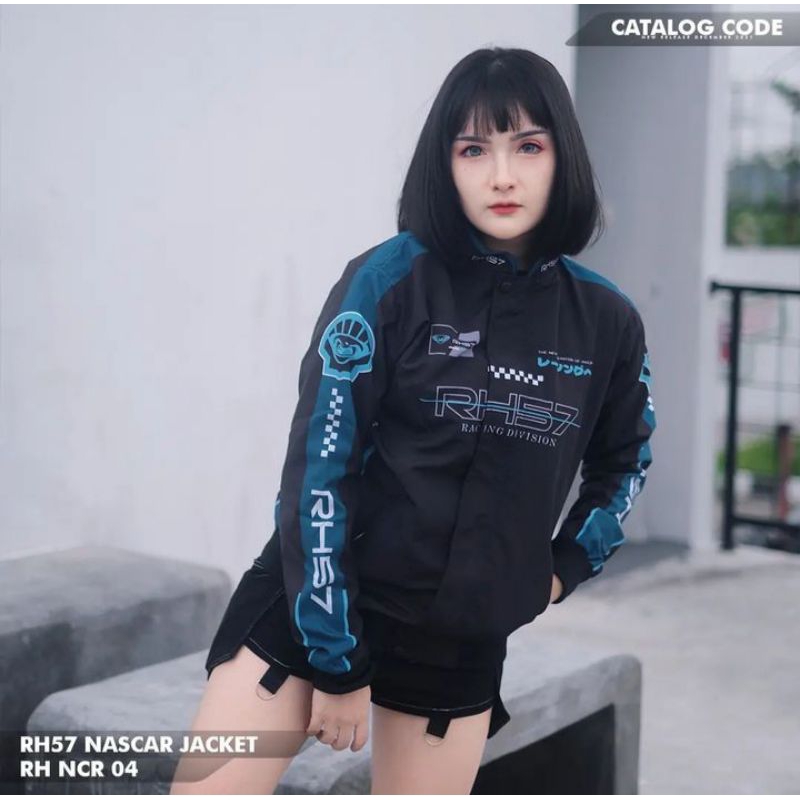 Jaket Nascar Racing Hell - 04 "Bahan Parasut" (Original)