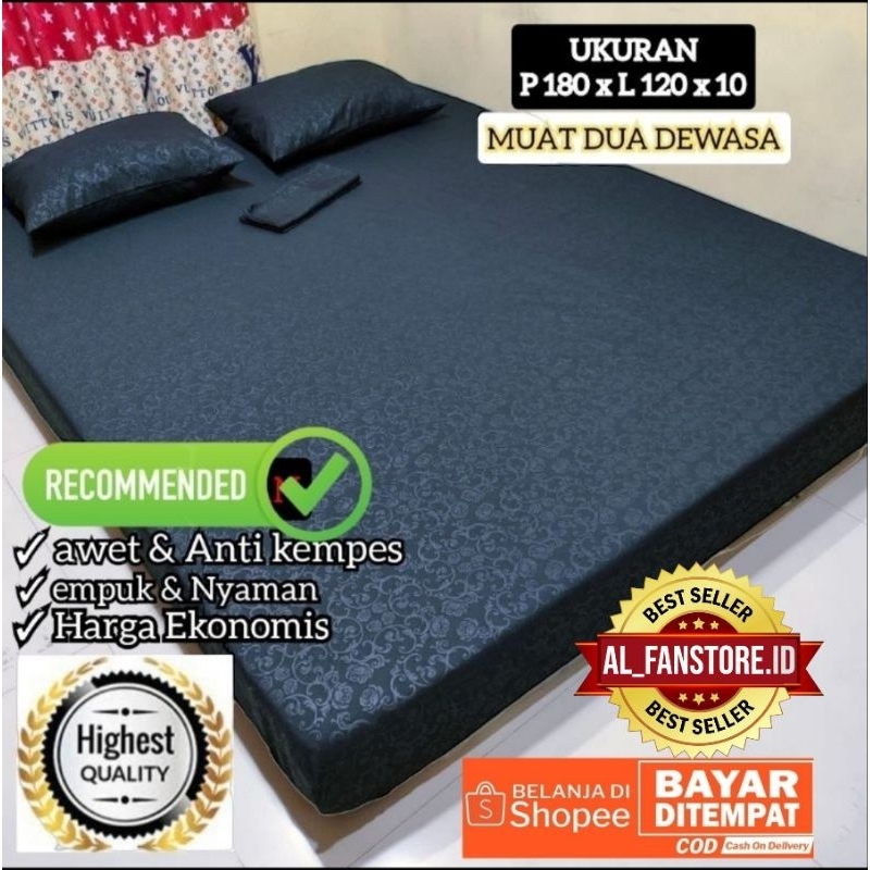 kasur busa D26 KUALITAS SUPER AWET UK 180X120X10 cm buat dua orang