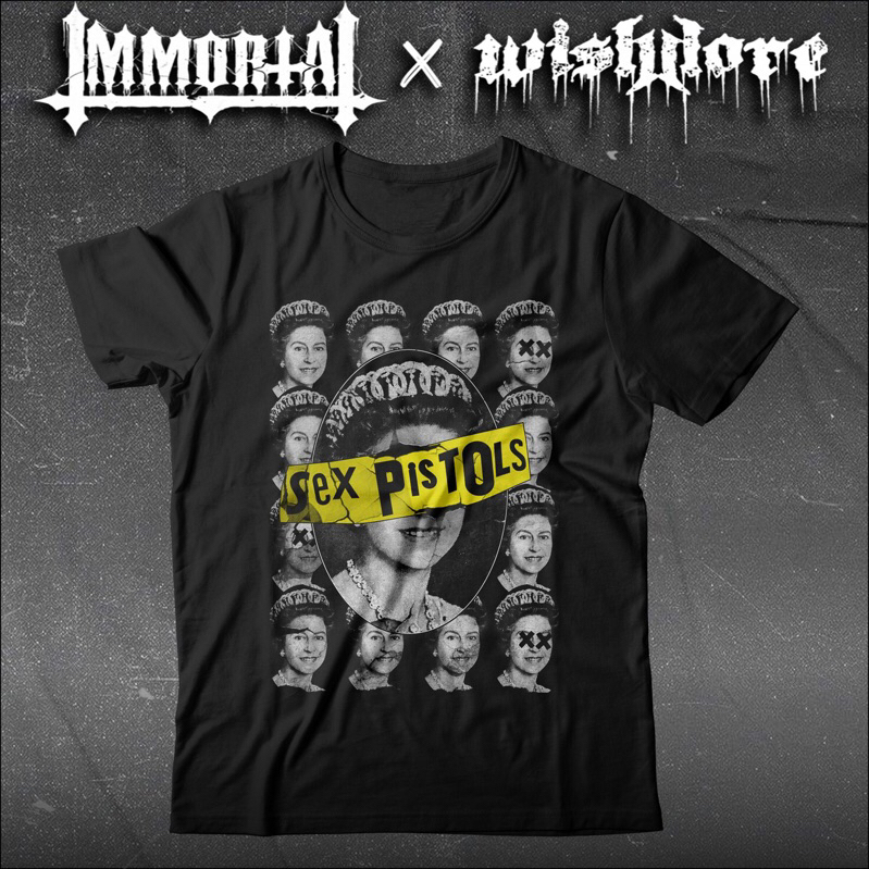 SEX PISTOLS - GOD SAVE THE QUEEN / KAOS BAND / BAJU MUSIK