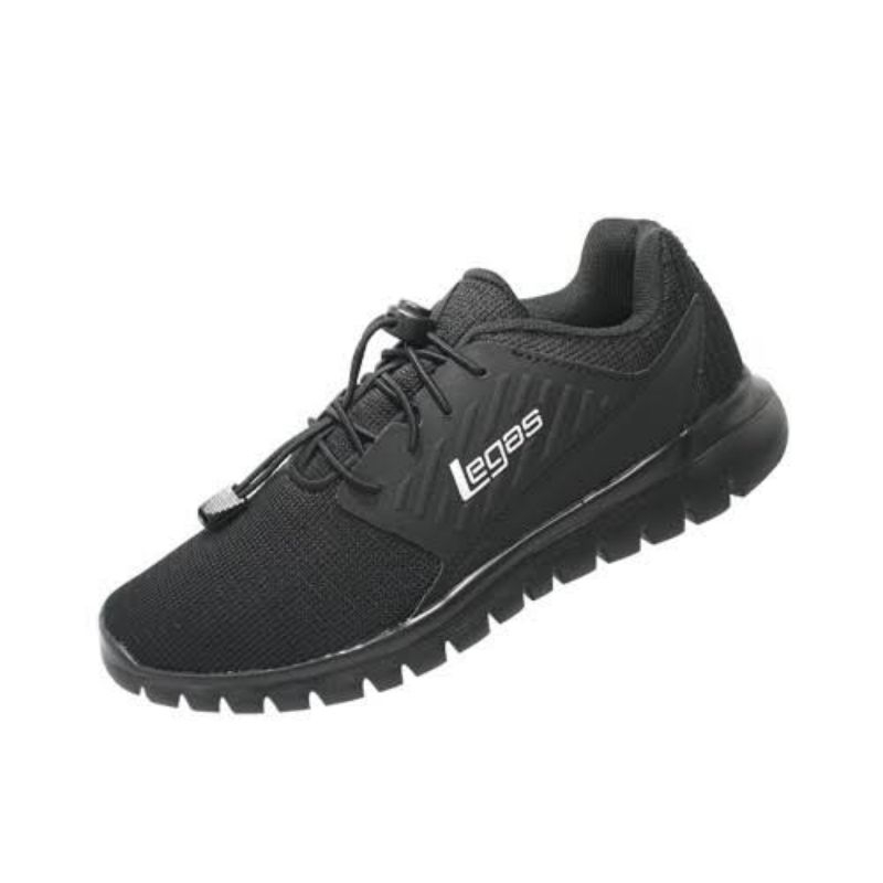 Sepatu League Legas Hitam Freedom La M Running Shoes Unisex Cowo Cewe Original
