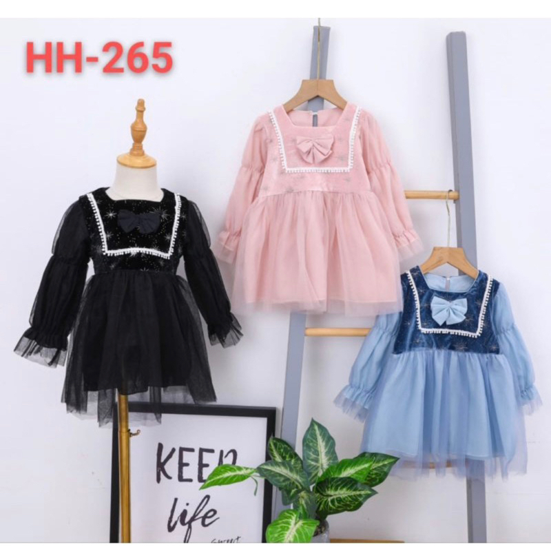 Dress Anak perempuan 1-4 Tahun Import A077