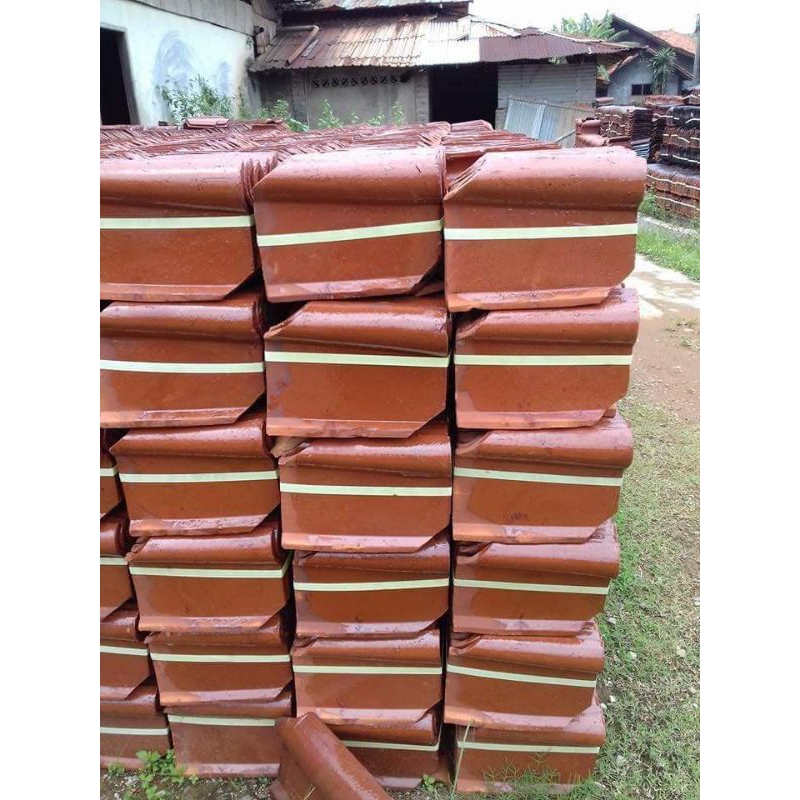 genteng plentong glazur