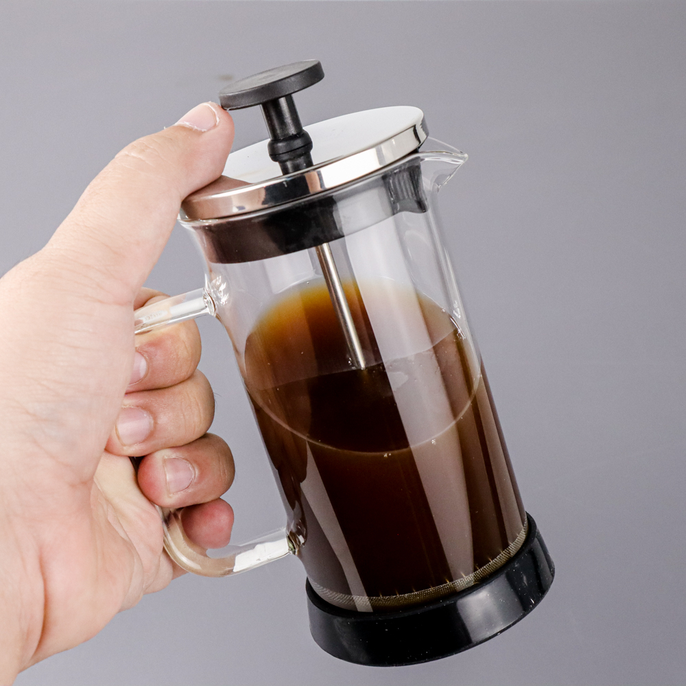 French Press Coffee Maker Pot 350 ml - HKD510 - Black