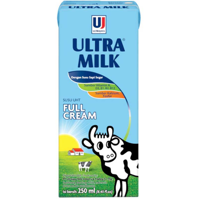 

ULTRA MILK Susu UHT Full Cream 250 ml