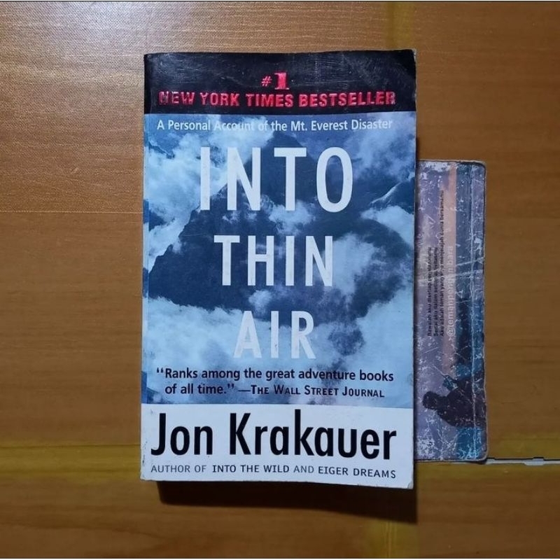 Buku Into Thin Air - Jon Krakauer