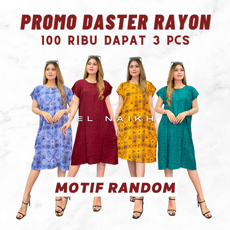 Daster Kekinian 100Rb Dapat 5 Paket Usaha | 100Rb Dapat 5 Pcs Daster | Grosir Daster Termurah | Daster Paketan 100Rb Dapat 5 | 100 Dapat 5 Daster | Grosir Daster Termurah | Daster Murah Kekinian Terbaru | Daster Viral | Paket Usaha Daster 100 Dapat 5 Pcs