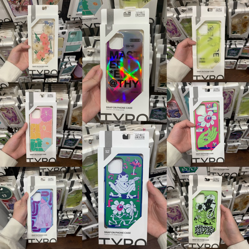 JASTIP TYPO IPHONE 12/12PRO CASE