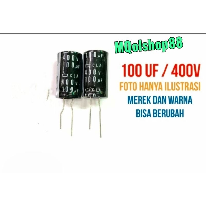 elco 100uf 400v kapasitor 100uf mikro 400v elko 400v
