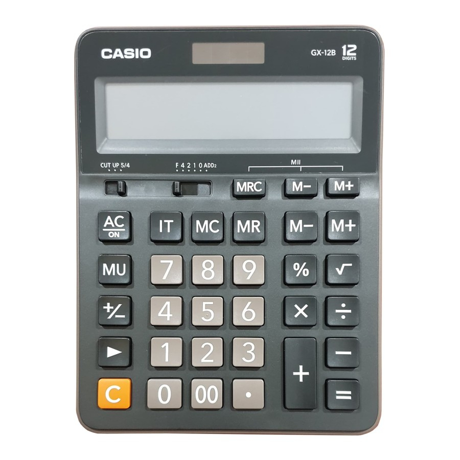 Calculator / Kalkulator Casio GX-12B / GX-12 B BK / 12 Digit