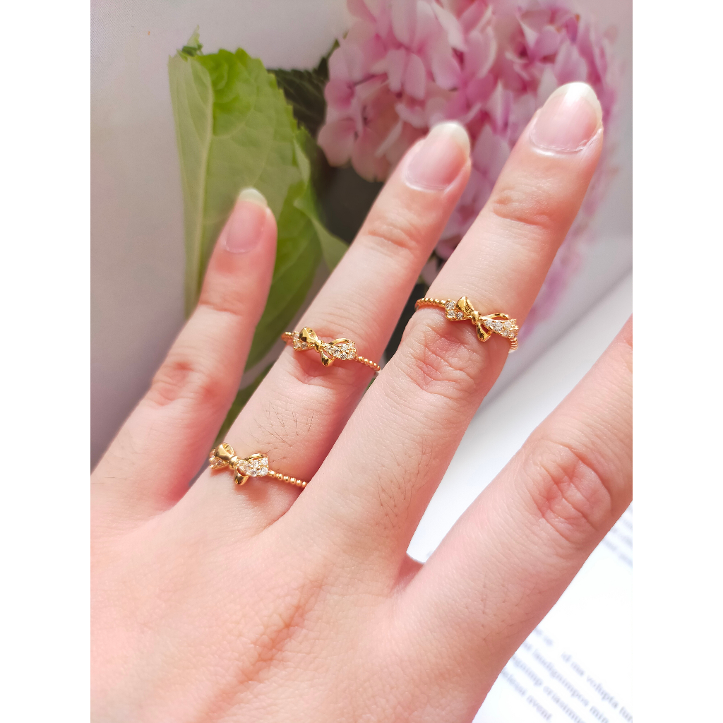 Cincin Pita Millie Molly UBS Listring CSW cincin emas asli kadar muda 375 8k