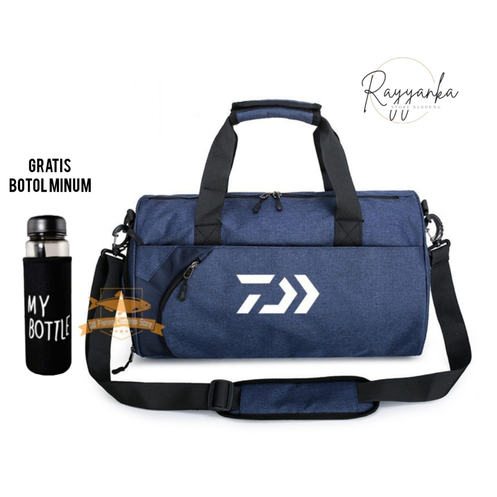 Tas Olahraga Pria Fitnes Gym Tennis Serbaguna Model Dx88 Gratis Botol Minum