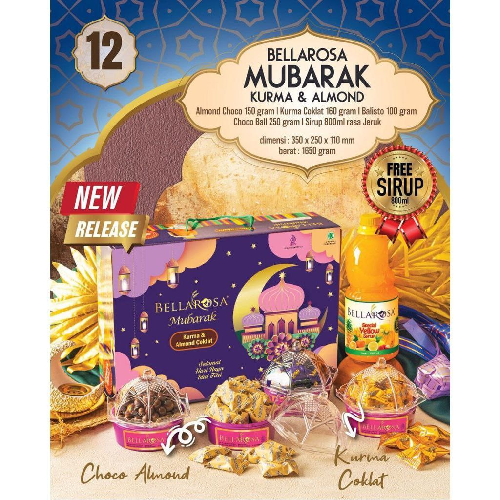 

Bellarosa Paket Mubarok Kurma & Almond