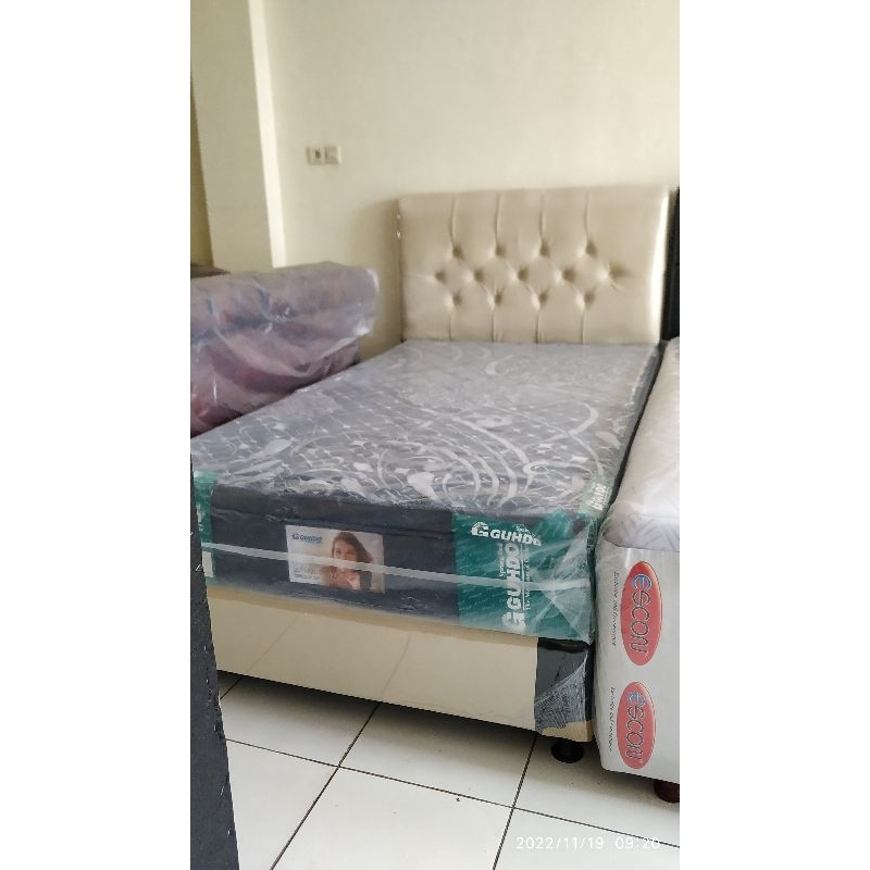 Springbed Guhdo Standar Plushtop 90x200 Kasur saja