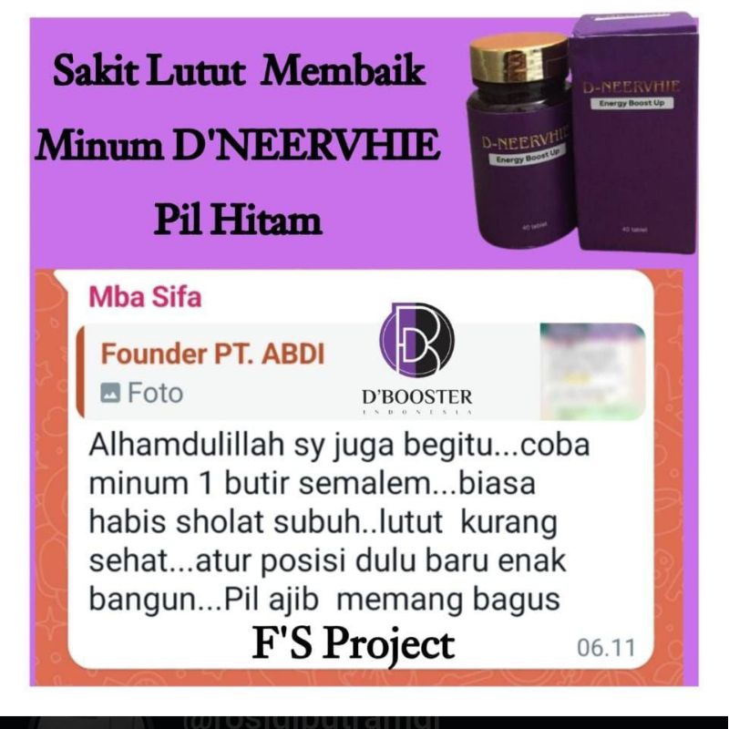 Pil Hitam D-Neervhie Original Malaysa