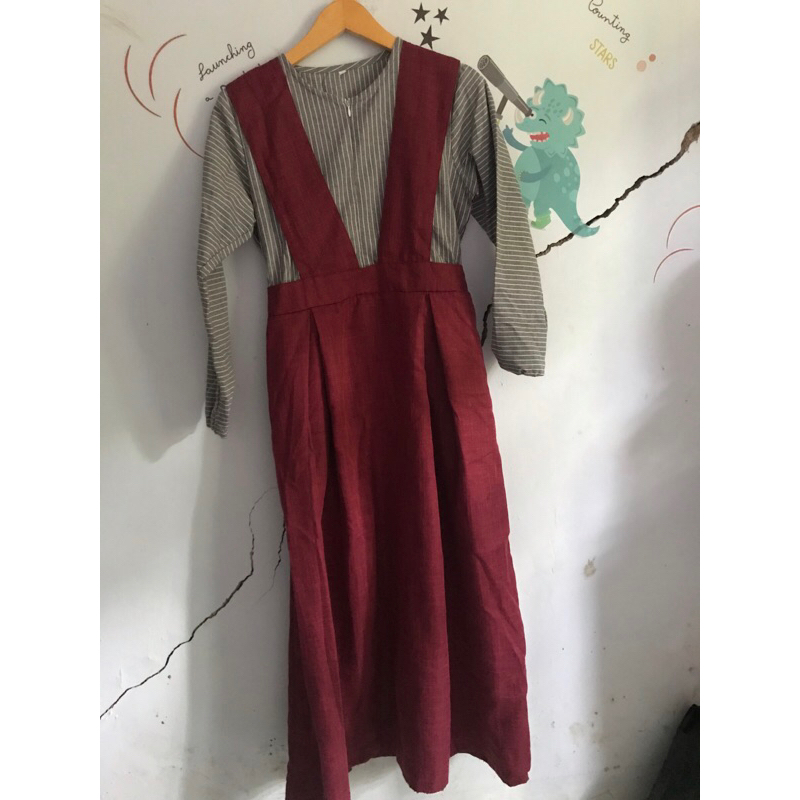 Preloved gamis jilbrave stylish dan syari